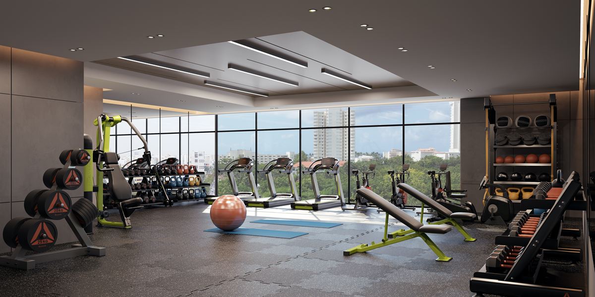 Wellness Fitness Gym with state-of-the-art equipment