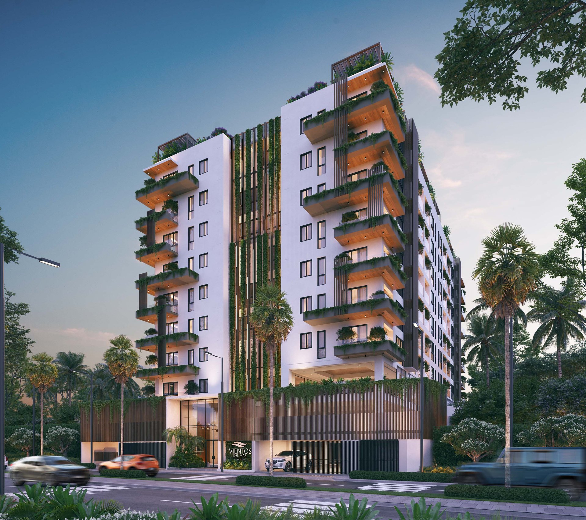 Vientos Del Mar Coastal Tower Exterior - Night