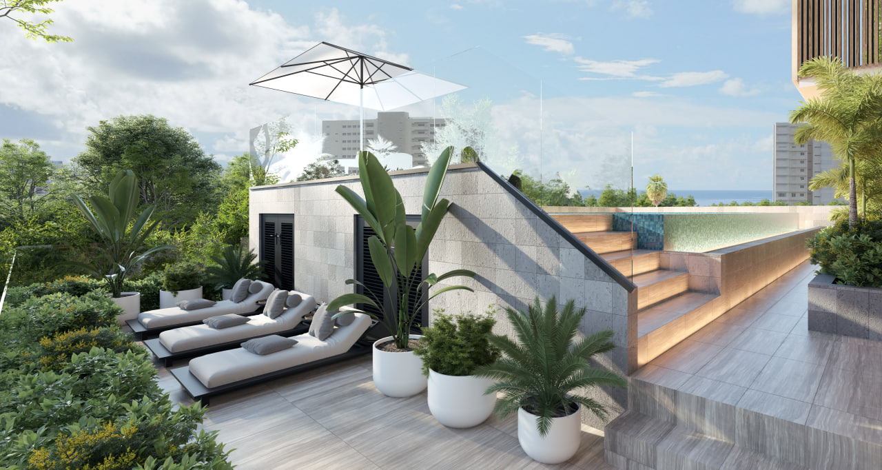 Resort-Style Pool Deck & Lounge